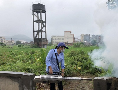 户外情形举行四害消杀